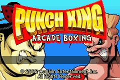 Punch King - Arcade Boxing Title Screen
